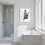 Black Canvas Wall Art — 16" - View 5