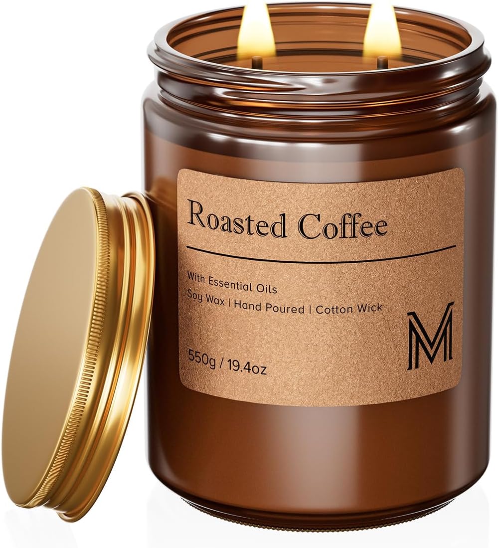 Scented Metal Candle Set — 19.4oz/Roasted Coffee