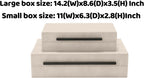Modern Beige Storage Basket — Set of 2 - View 4