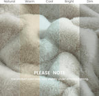 Luxe Beige Throw Pillow — 50" - View 9