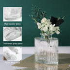 Glass Flower Vase — Set of 4 - View 3