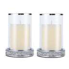 Beige Pillar Candle — Set of 2