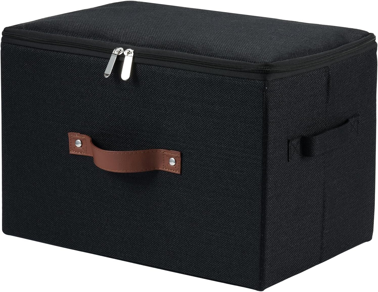 Linen Beige Storage Bin — Set of 1 — Large ( Set of 1 )