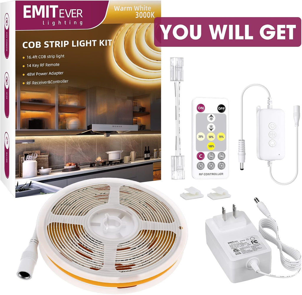 Dimmable White LED Strip Light - View 9