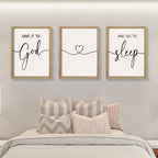 Framed Farmhouse Black Wall Decor — 11" - View 8