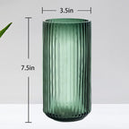 Modern Brown Flower Vase — 7.5" - View 2