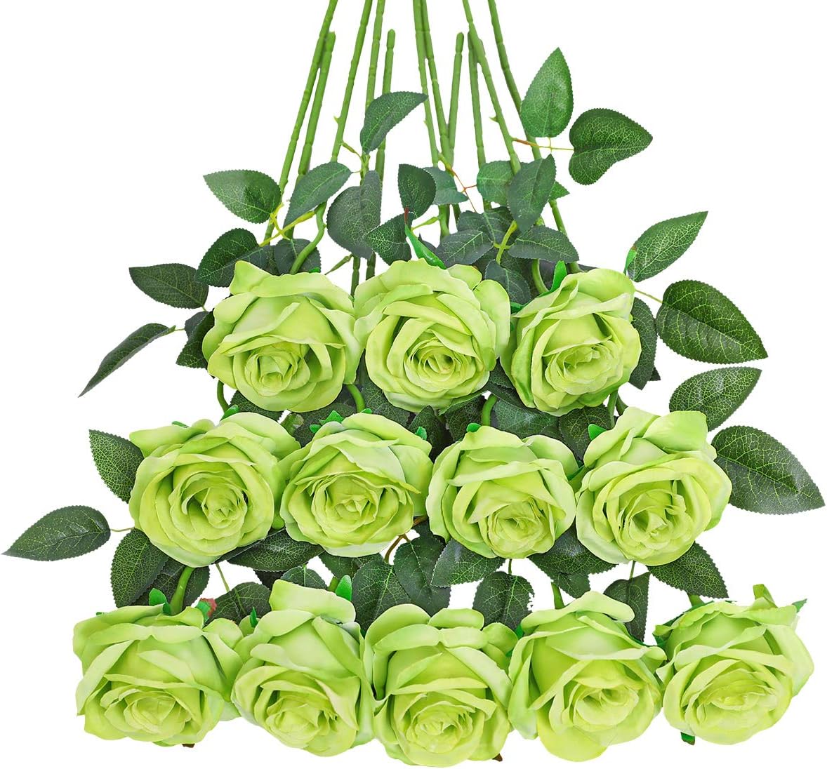 Black Artificial Flowers — Green