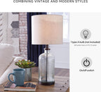 Farmhouse Metal Table Lamp — 22.5" - View 4