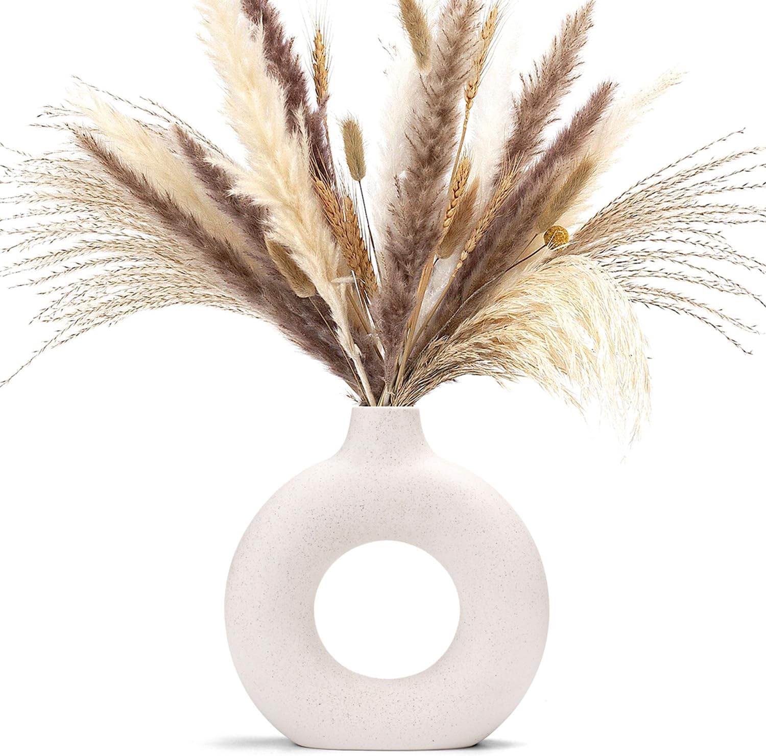 Boho Black Vase — Medium (1-Piece)