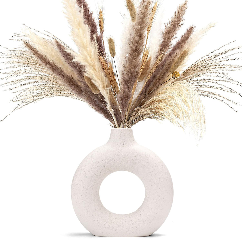 Boho Black Vase