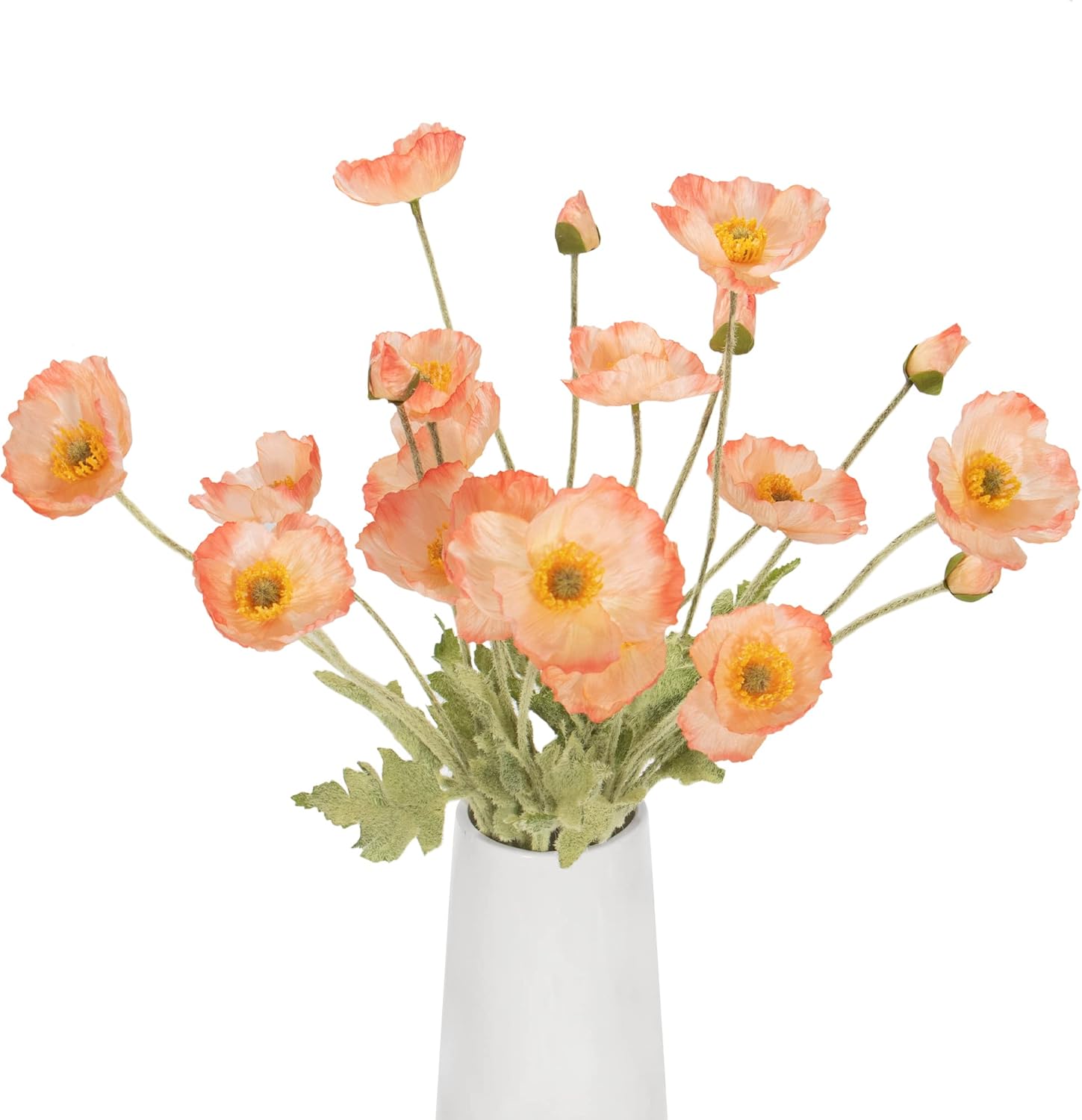 Orange Artificial Plant — Pink