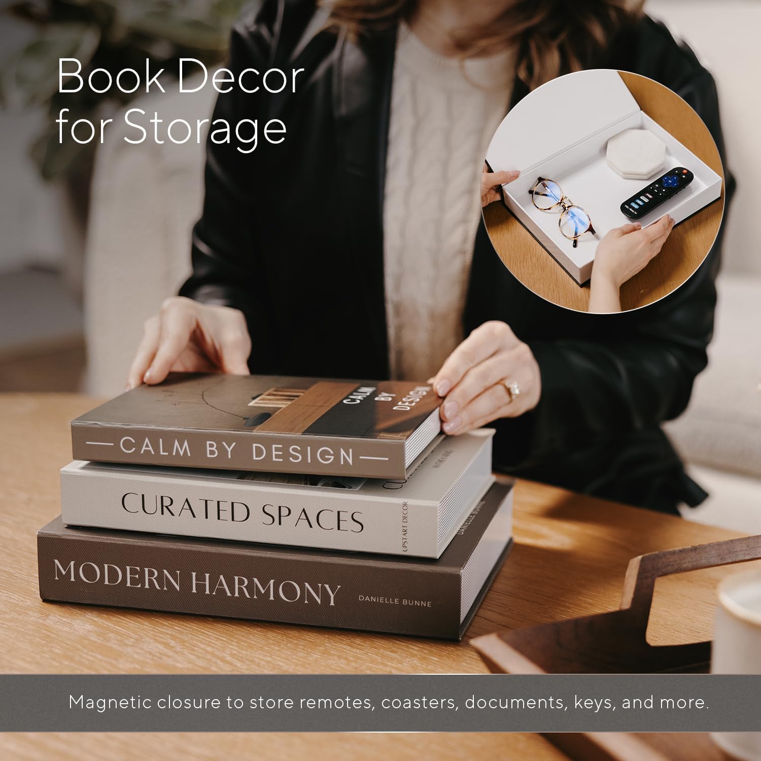 Modern Storage Basket — Set of 3 - View 2