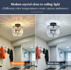 Luxe Glass Chandelier - View 7