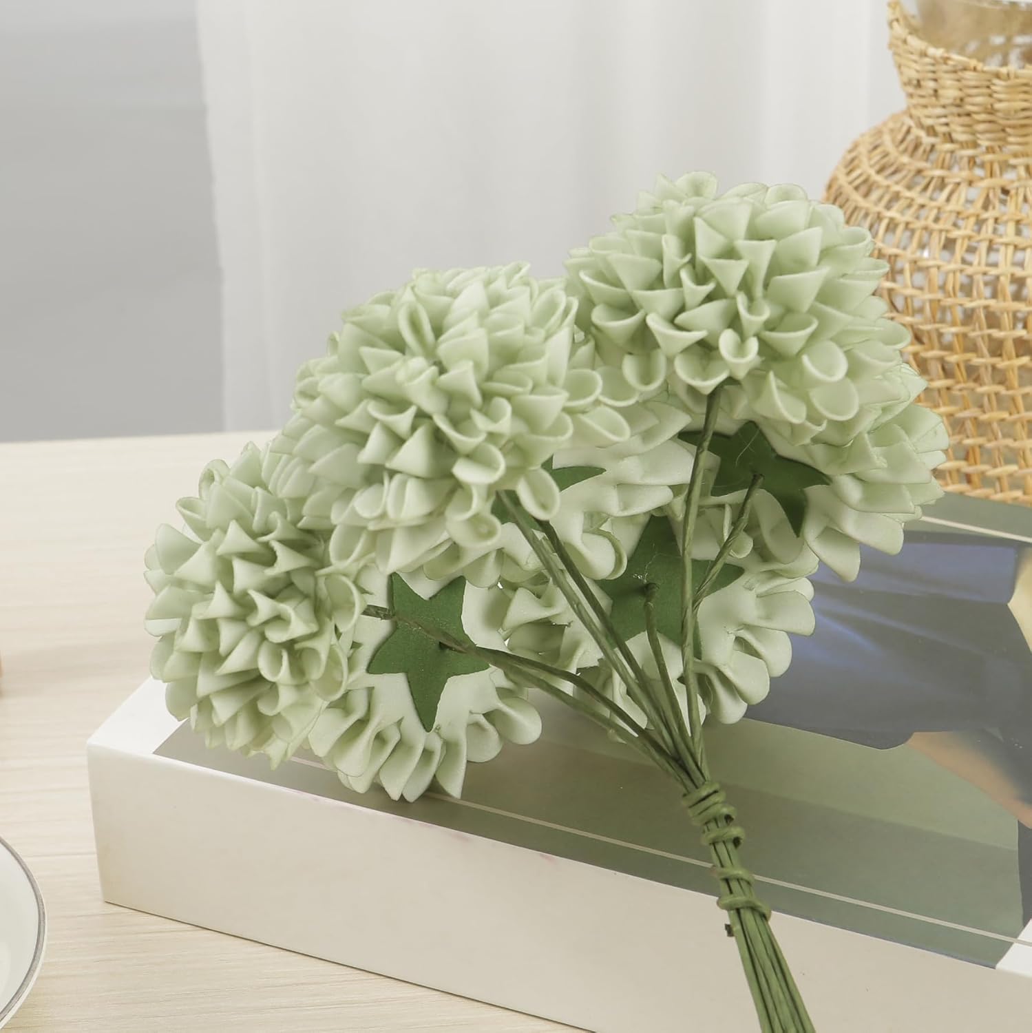 Beige Artificial Flowers - View 3