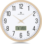 Battery Operated Beige Wall Clock — 12" - View 5