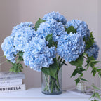 Blue Artificial Flowers — 21"