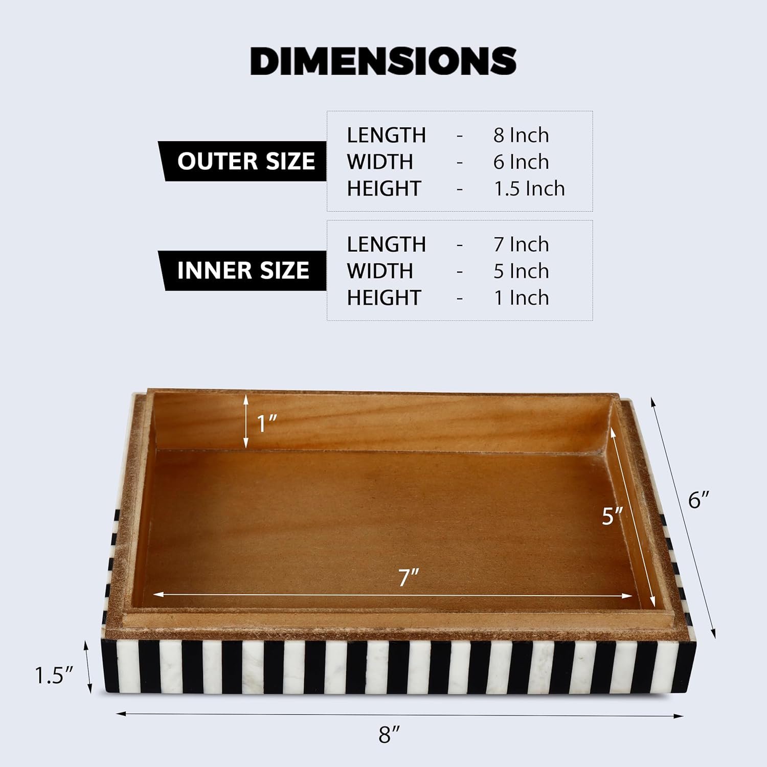 Modern Storage Basket — 5" - View 2