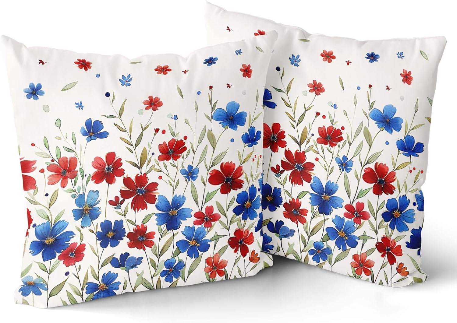 Beige Throw Pillow Cover — 18" — 22" x 22" (Pack of 2)