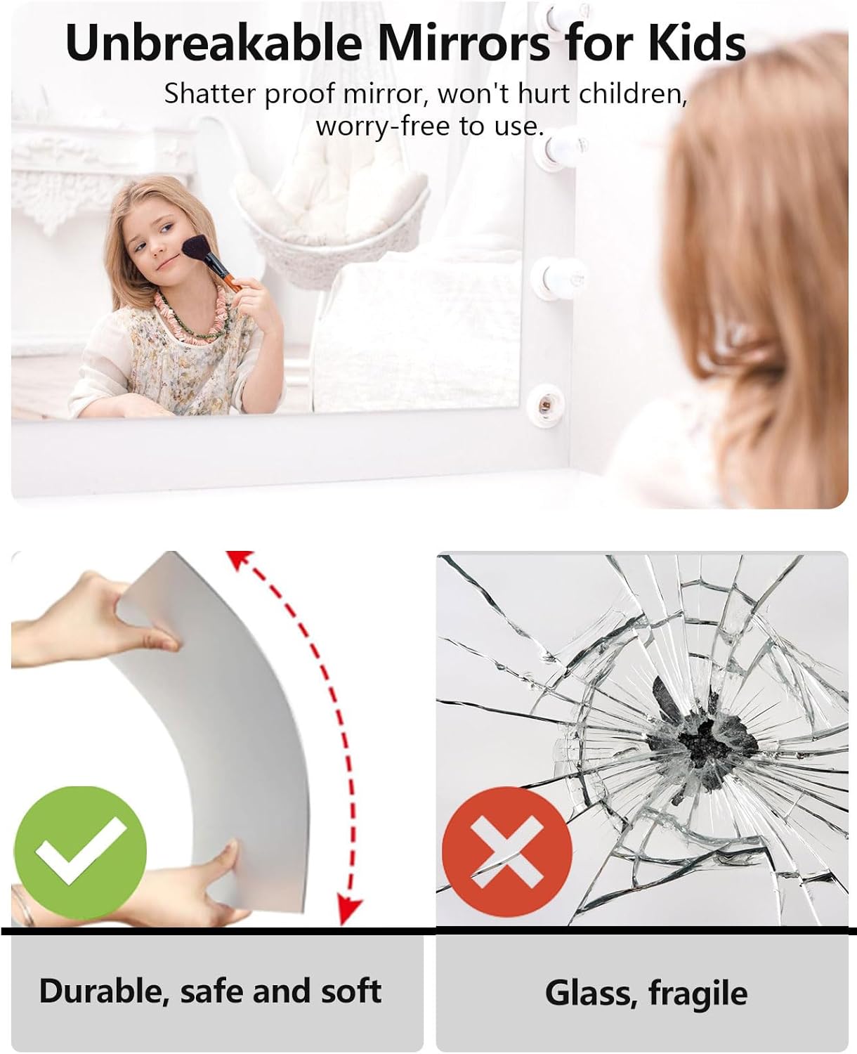 Silver Wall Mirror — 14" - View 5