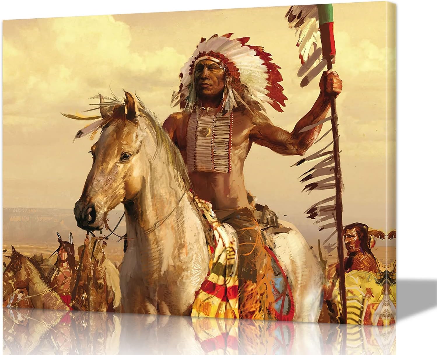 Wood Wall Art — 16" — Art-34