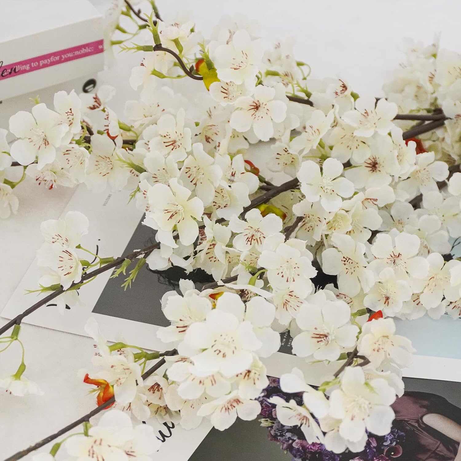 Pink Artificial Plant — 39.4" - View 3