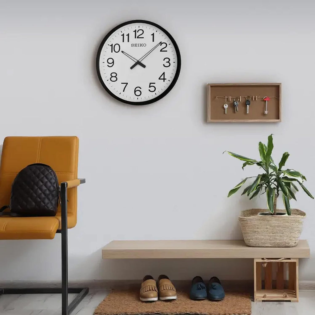 Black Wall Clock — 29" - View 5