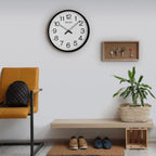 Black Wall Clock — 29" - View 5