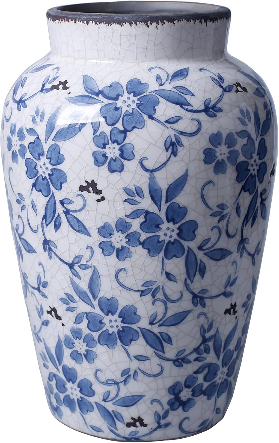 Vintage Ceramic Vase — 8" — Large
