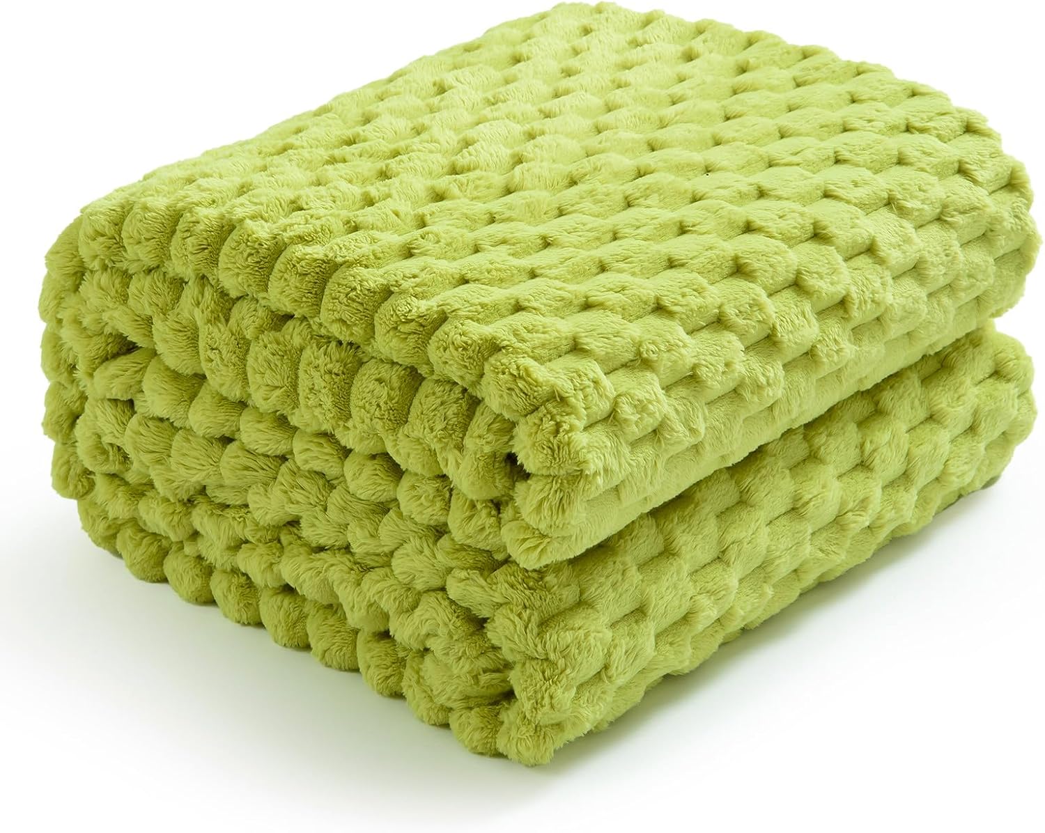 Black Throw Pillow — 50" — Light Green