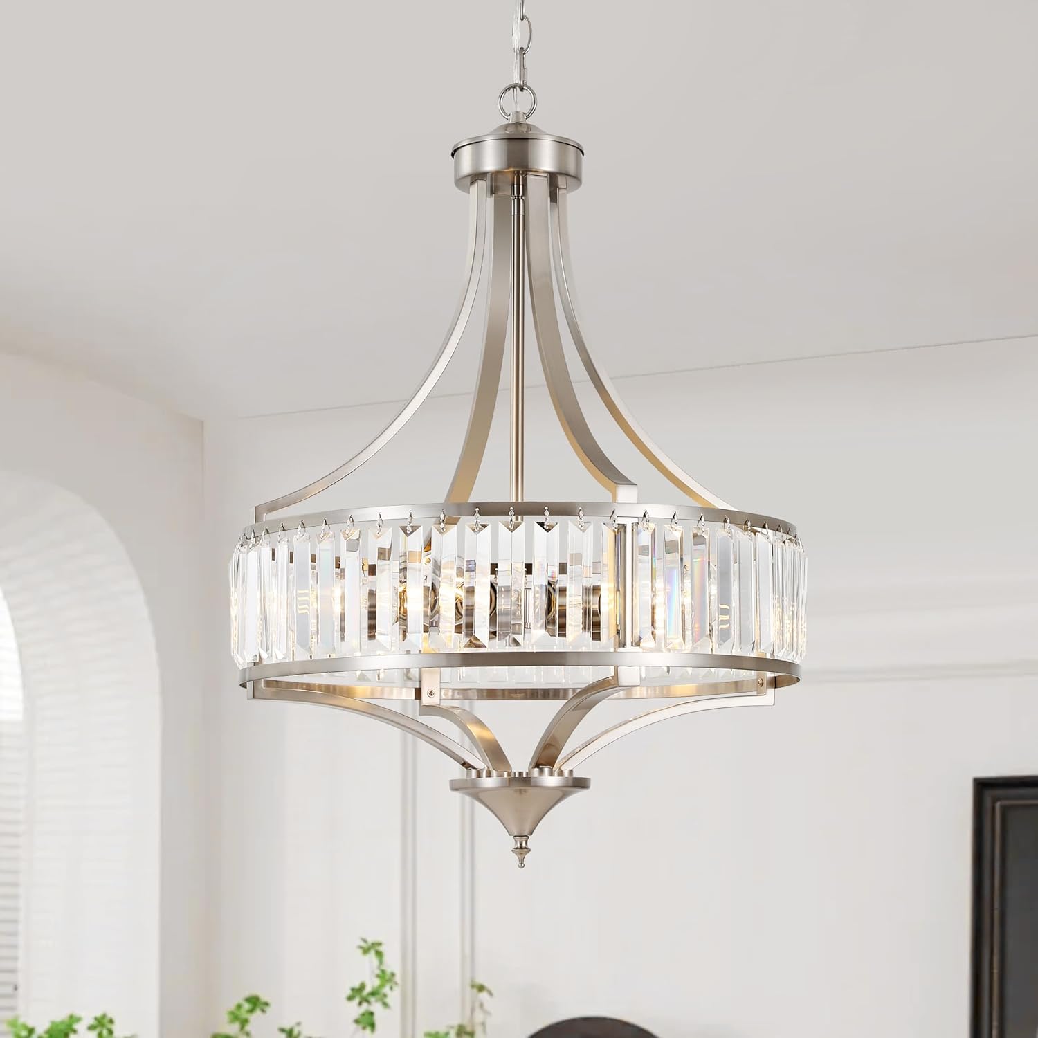 Antique Farmhouse Black Chandelier — 5-Light — 5-Light Chandelier