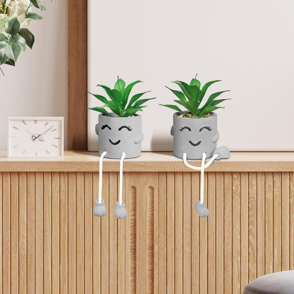 Grey Faux Plant - View 7