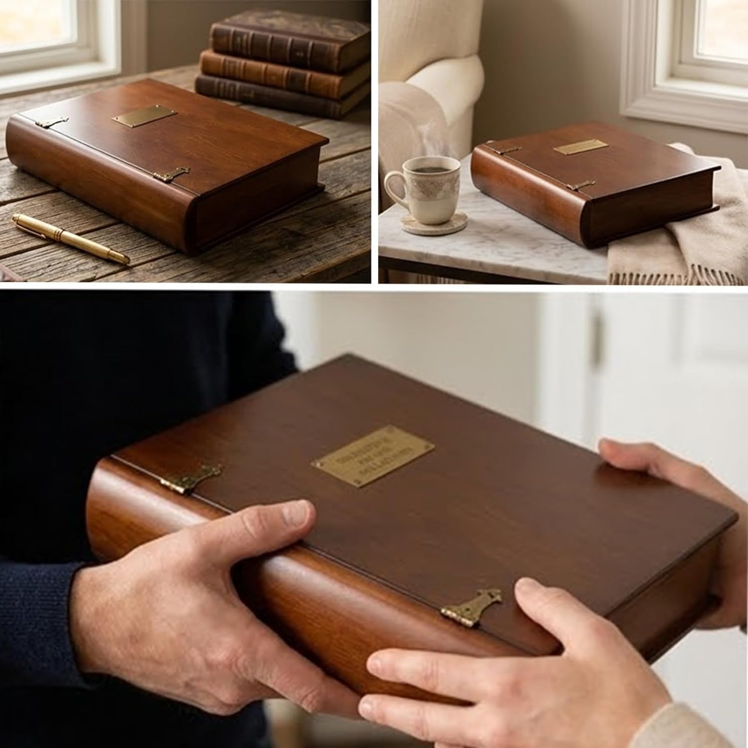 Wood Storage Basket - View 7