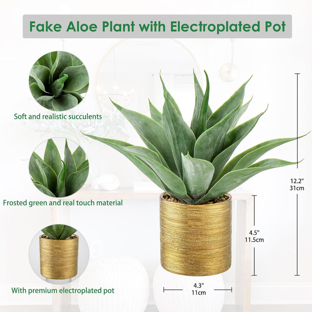 Luxe Black Artificial Plant - View 2