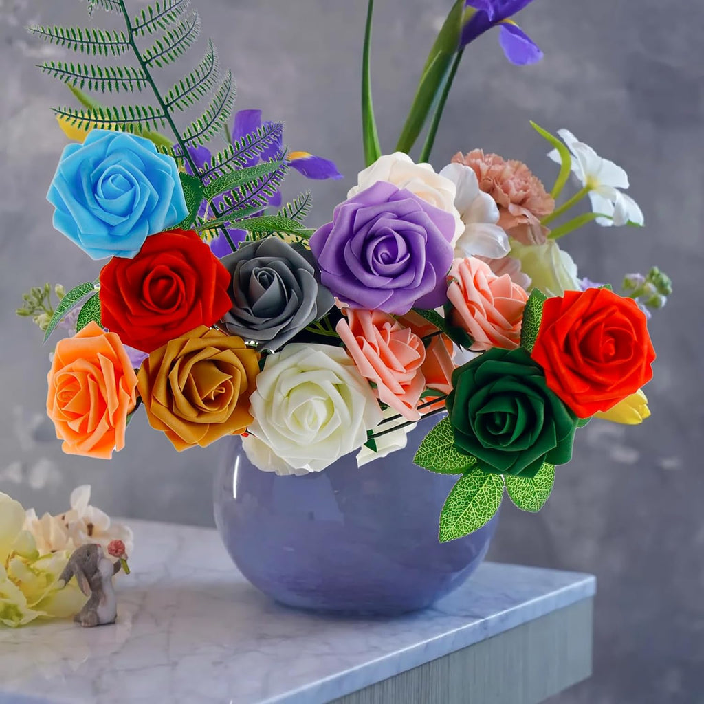 Black Artificial Flowers - View 7