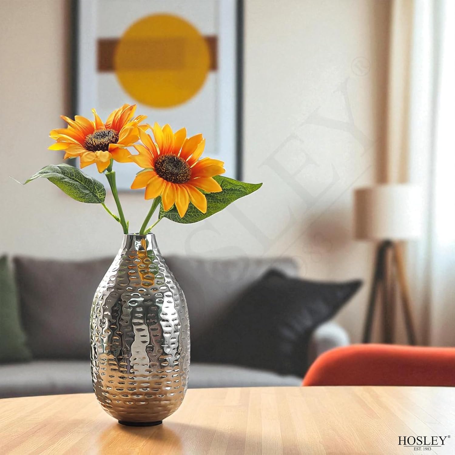 Silver Vase — 8.75" - View 9