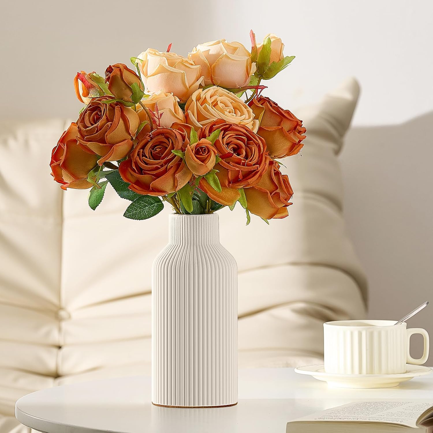 Modern Pink Flower Vase - View 3