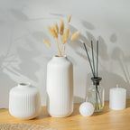 Boho Black Flower Vase — Set of 2 - View 7
