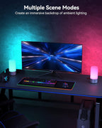 Dimmable Modern Grey Table Lamp - View 5