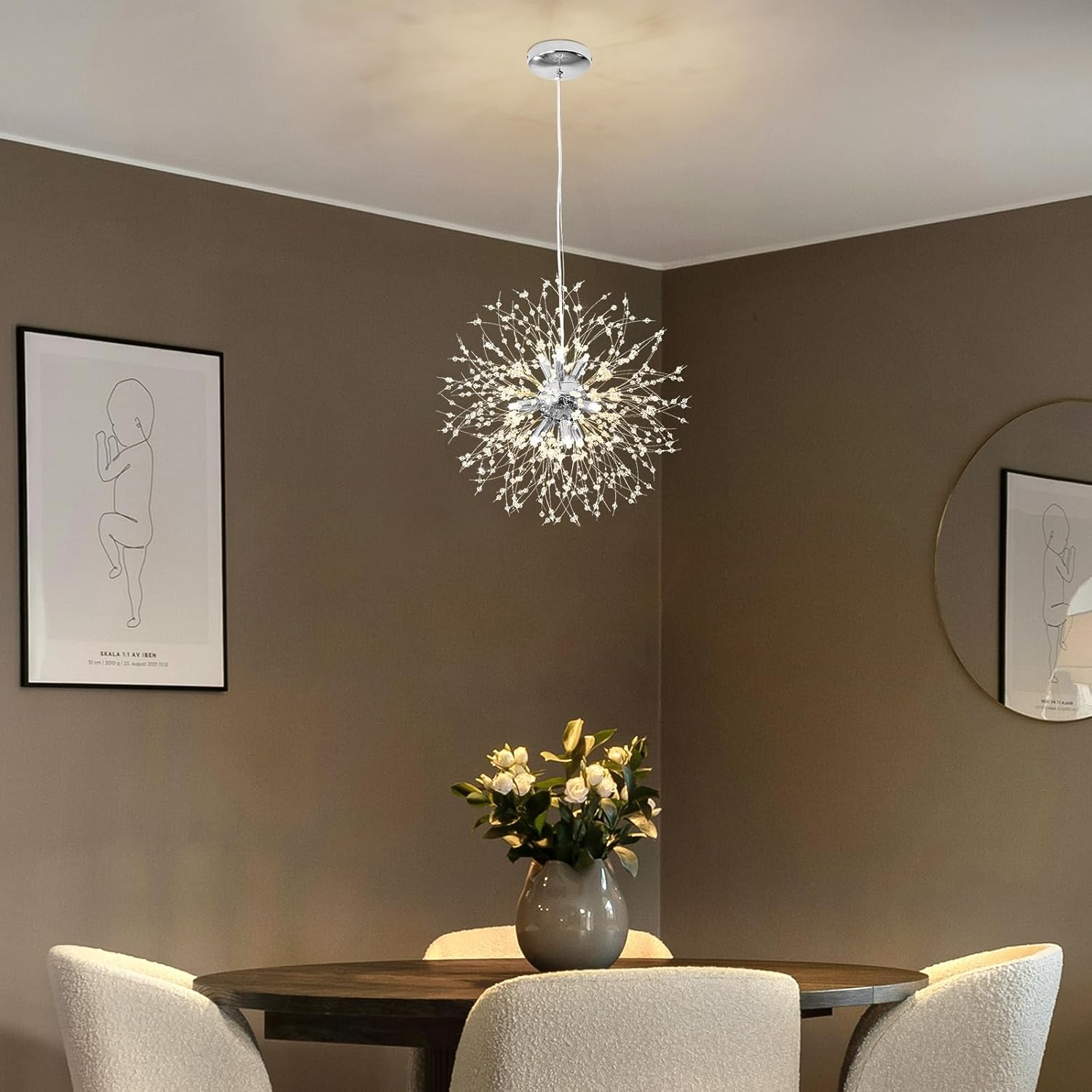 Luxe Gold Chandelier — 9-Light - View 9