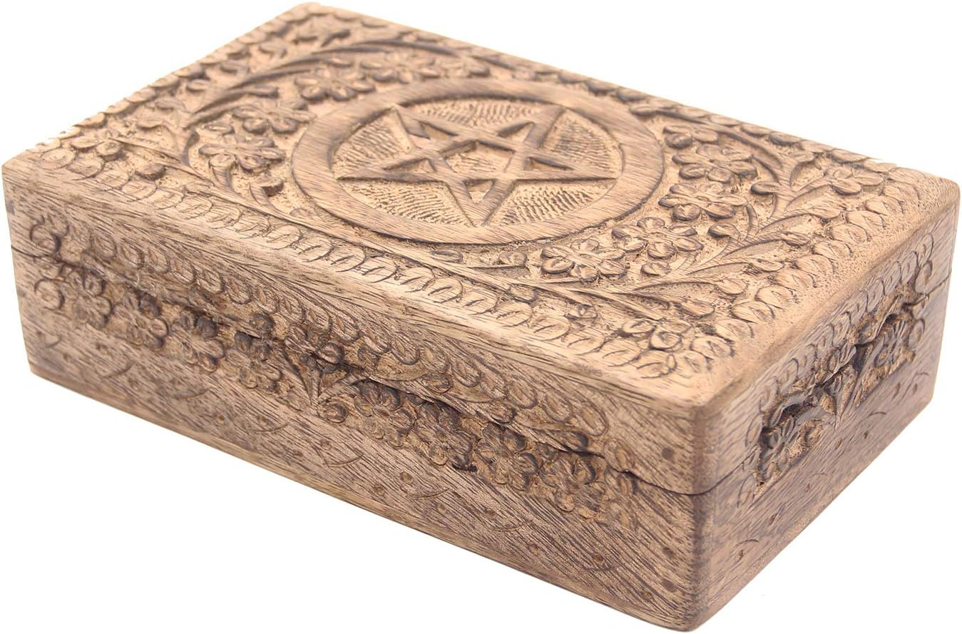 Wood Storage Basket — Large