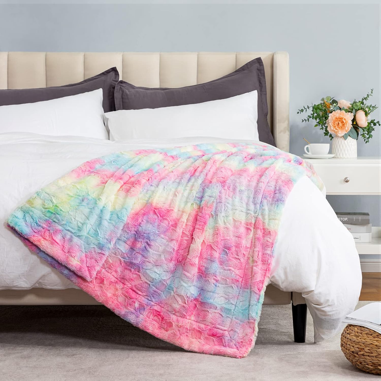 Luxe Fabric Throw Pillow — 50" - View 8