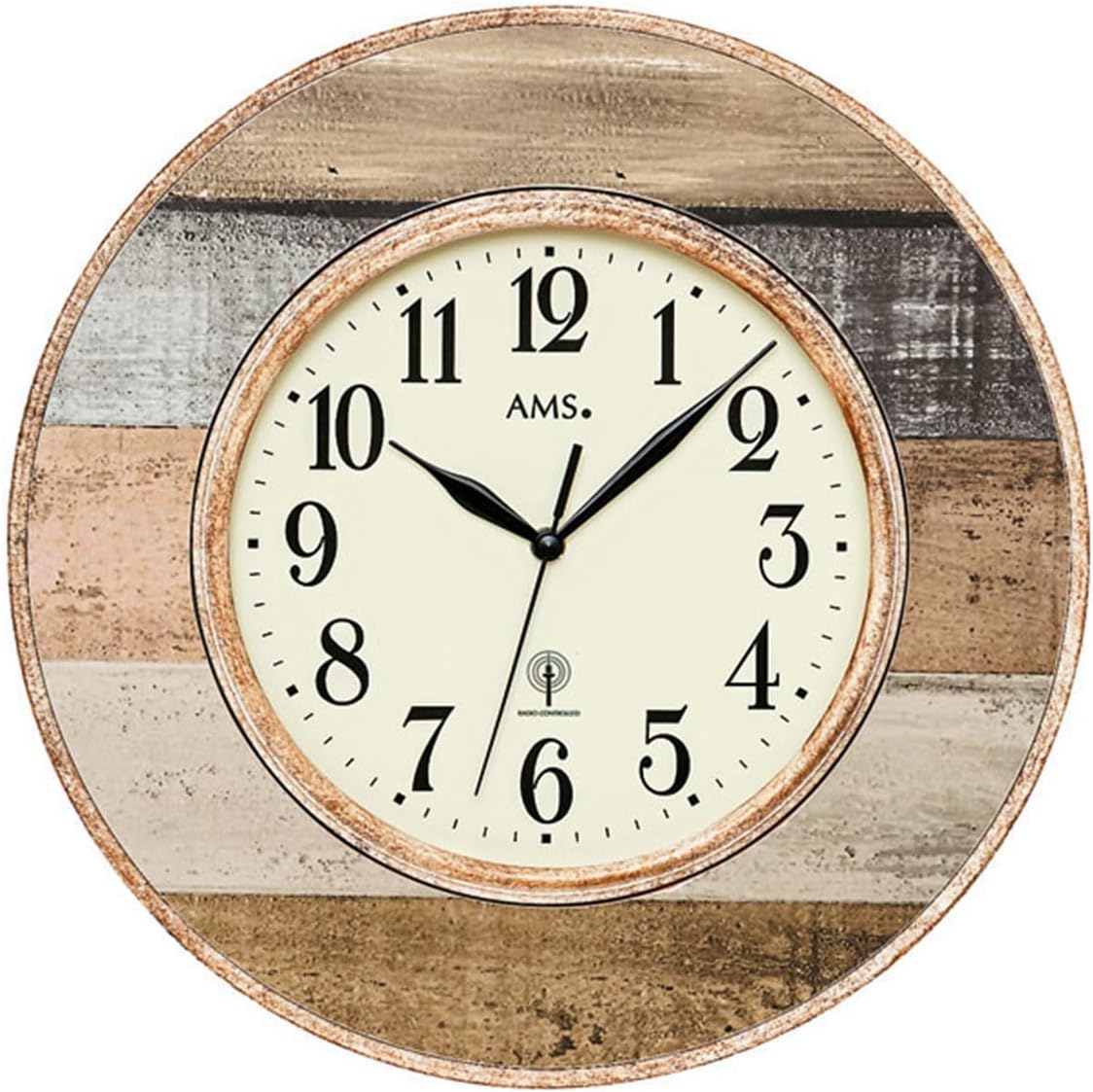 Brown Wall Clock — 43x5 — 35 x 4 x 279 cm