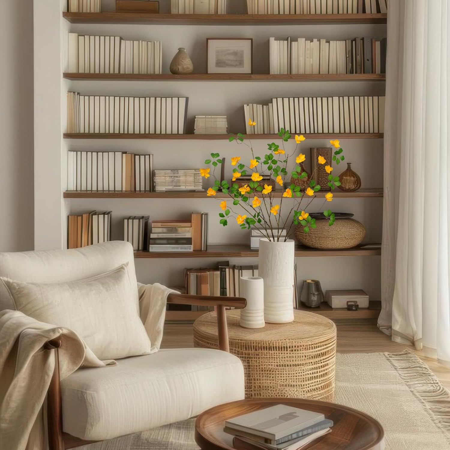 Blue Artificial Plant — 29.5" - View 3