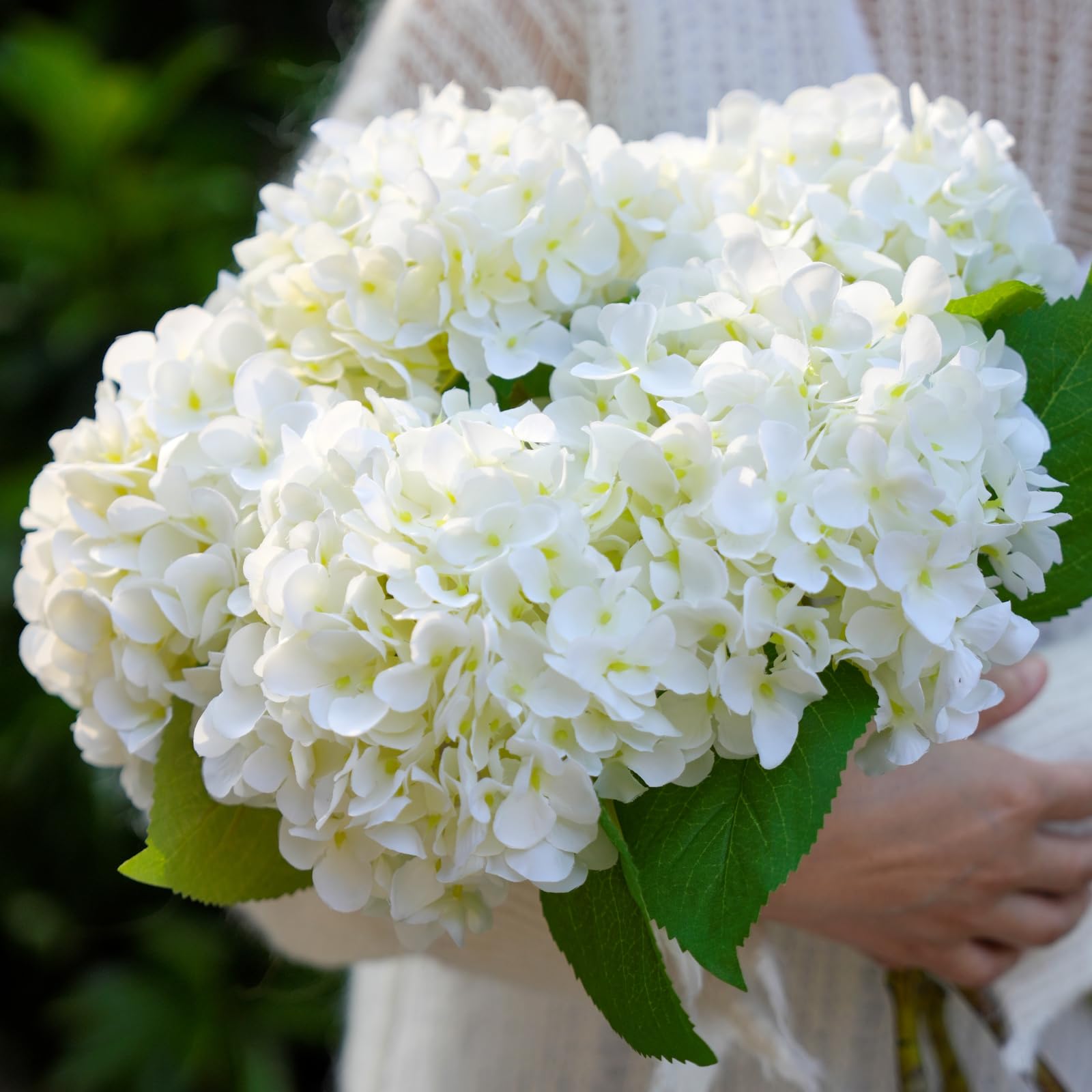 Beige Artificial Flowers — 5"