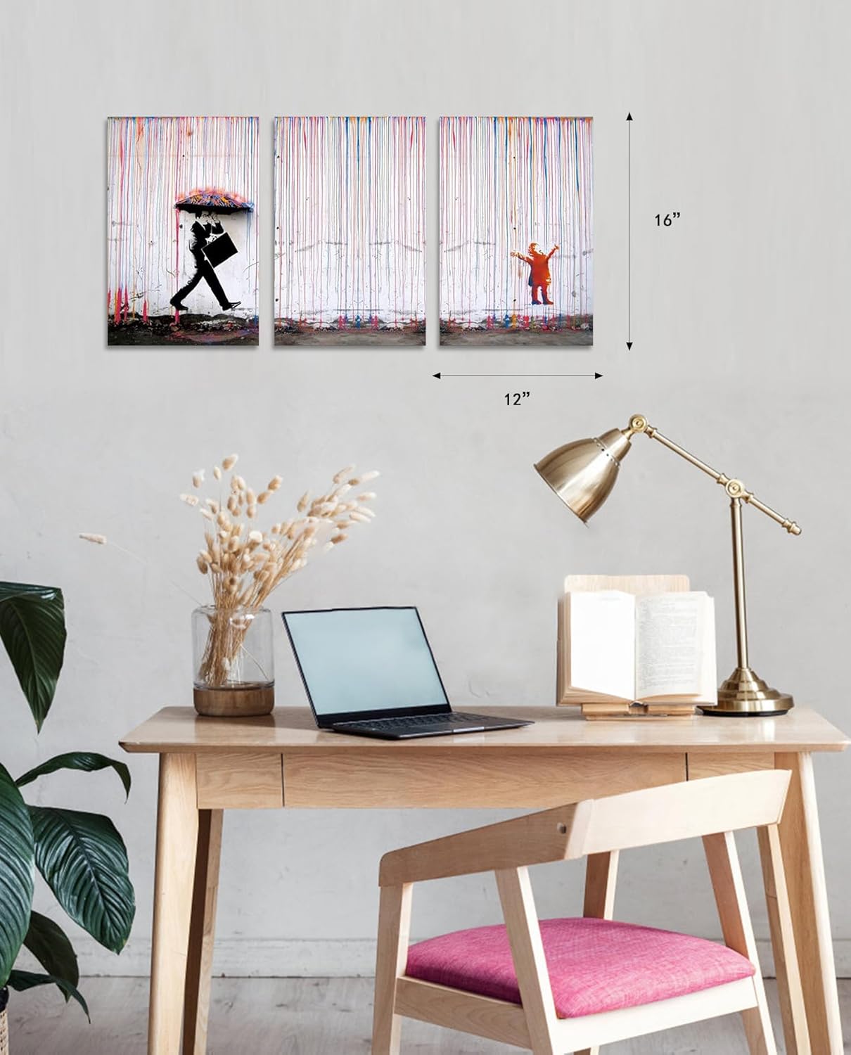 Framed Metal Canvas Wall Art — 12" - View 3