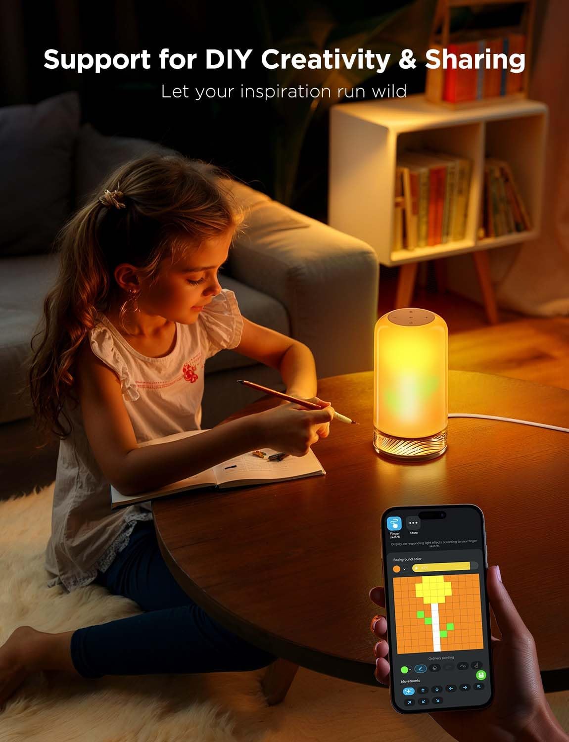 Smart Metal Desk Lamp - View 6