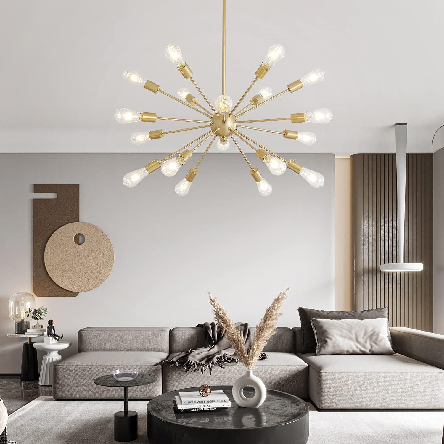Luxe Black Chandelier - View 4