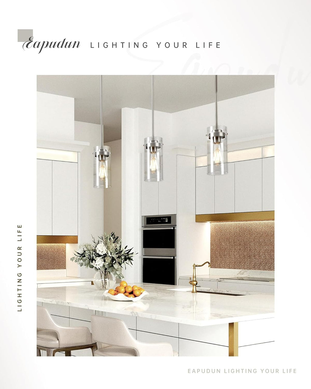 Adjustable Farmhouse Black Pendant Light - View 7