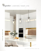 Adjustable Farmhouse Black Pendant Light - View 7
