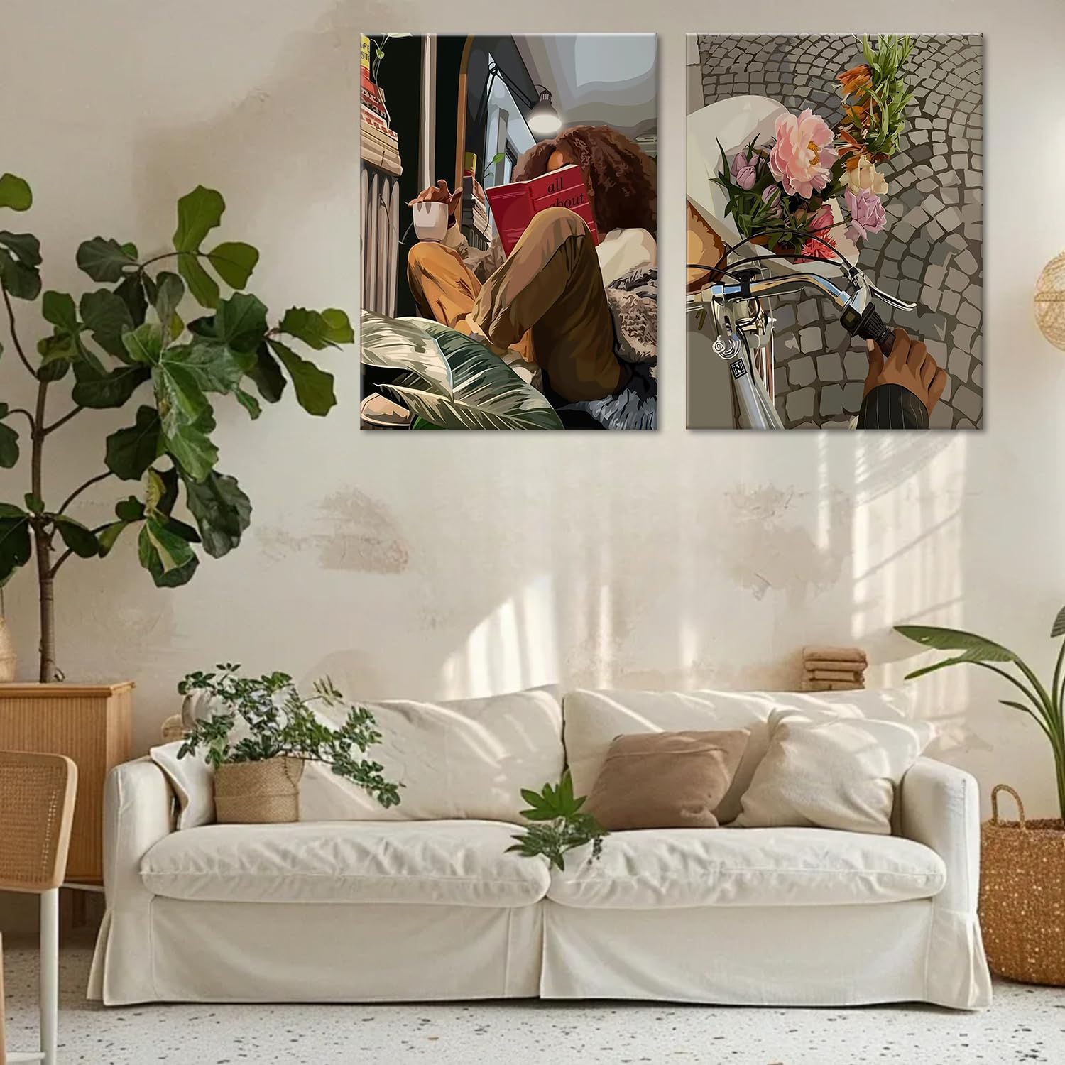 Framed Modern Black Wall Art — 24" - View 3